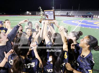 Thumbnail 1 in Los Gatos vs. Menlo School (CIF CCS Open Final) photogallery.