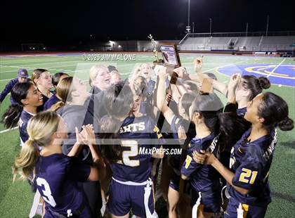 Thumbnail 2 in Los Gatos vs. Menlo School (CIF CCS Open Final) photogallery.