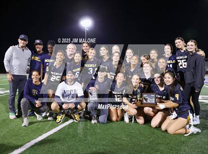 Thumbnail 2 in Los Gatos vs. Menlo School (CIF CCS Open Final) photogallery.