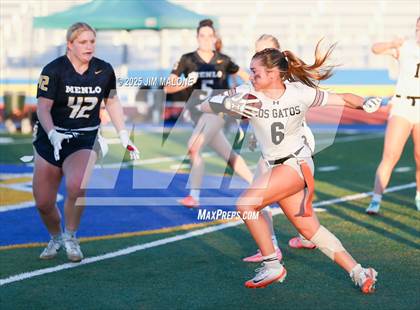 Thumbnail 1 in Los Gatos vs. Menlo School (CIF CCS Open Final) photogallery.