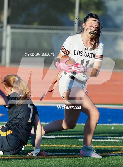 Thumbnail 3 in Los Gatos vs. Menlo School (CIF CCS Open Final) photogallery.