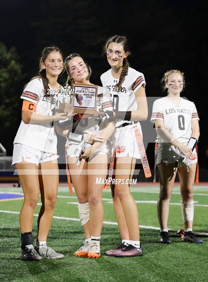 Thumbnail 3 in Los Gatos vs. Menlo School (CIF CCS Open Final) photogallery.