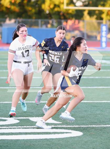 Thumbnail 2 in Los Gatos vs. Menlo School (CIF CCS Open Final) photogallery.
