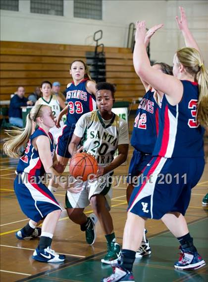 Thumbnail 3 in Yorba Linda vs Santa Barbara (Santa Barbara Tournament of Champions) photogallery.