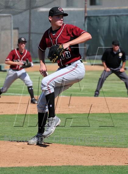 Thumbnail 3 in Oaks Christian @ Savanna (CIF SS D4 Quarterfinals) photogallery.