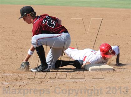 Thumbnail 3 in Oaks Christian @ Savanna (CIF SS D4 Quarterfinals) photogallery.