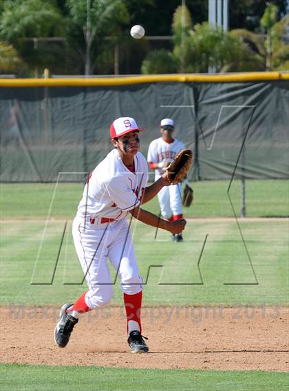 Thumbnail 1 in Oaks Christian @ Savanna (CIF SS D4 Quarterfinals) photogallery.