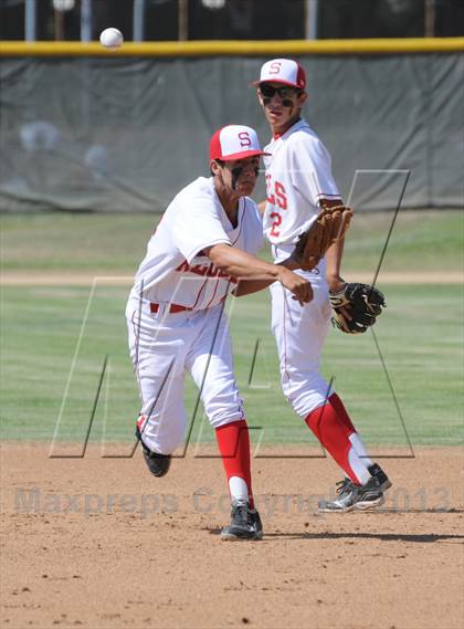 Thumbnail 3 in Oaks Christian @ Savanna (CIF SS D4 Quarterfinals) photogallery.