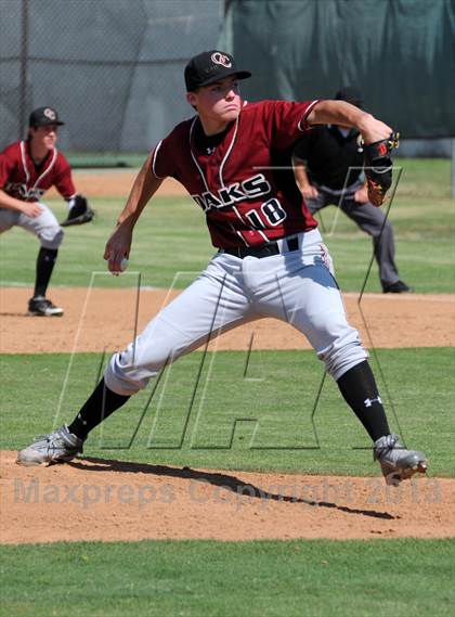 Thumbnail 2 in Oaks Christian @ Savanna (CIF SS D4 Quarterfinals) photogallery.