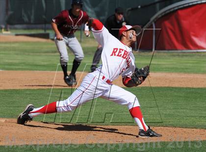 Thumbnail 2 in Oaks Christian @ Savanna (CIF SS D4 Quarterfinals) photogallery.