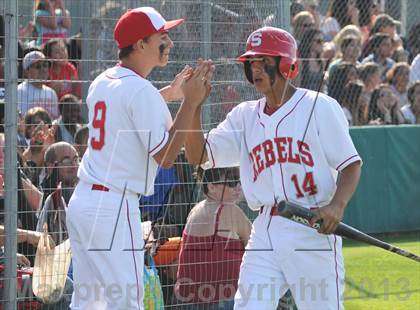Thumbnail 3 in Oaks Christian @ Savanna (CIF SS D4 Quarterfinals) photogallery.