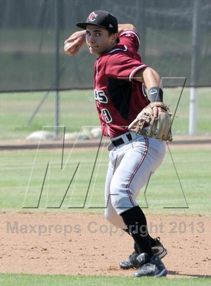 Thumbnail 1 in Oaks Christian @ Savanna (CIF SS D4 Quarterfinals) photogallery.