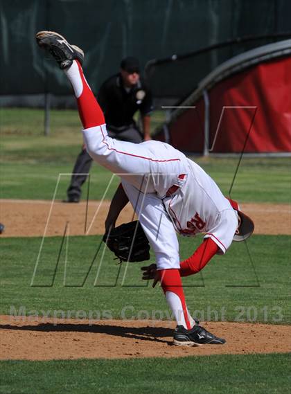 Thumbnail 2 in Oaks Christian @ Savanna (CIF SS D4 Quarterfinals) photogallery.