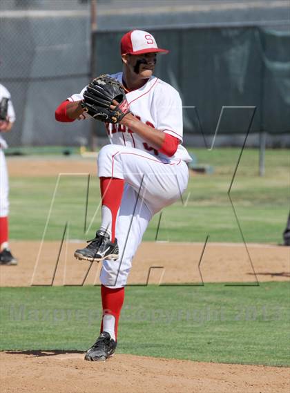 Thumbnail 3 in Oaks Christian @ Savanna (CIF SS D4 Quarterfinals) photogallery.