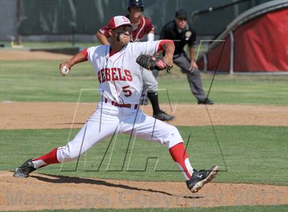 Thumbnail 1 in Oaks Christian @ Savanna (CIF SS D4 Quarterfinals) photogallery.