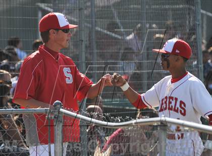 Thumbnail 1 in Oaks Christian @ Savanna (CIF SS D4 Quarterfinals) photogallery.