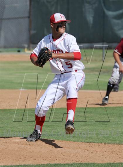 Thumbnail 2 in Oaks Christian @ Savanna (CIF SS D4 Quarterfinals) photogallery.