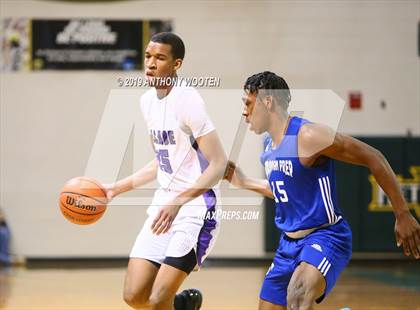 Thumbnail 2 in Village Christian Academy vs. Moravian Prep (Hoops and Dreams Showcase) photogallery.