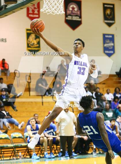 Thumbnail 1 in Village Christian Academy vs. Moravian Prep (Hoops and Dreams Showcase) photogallery.