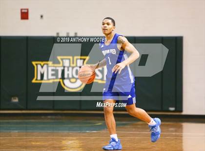 Thumbnail 1 in Village Christian Academy vs. Moravian Prep (Hoops and Dreams Showcase) photogallery.