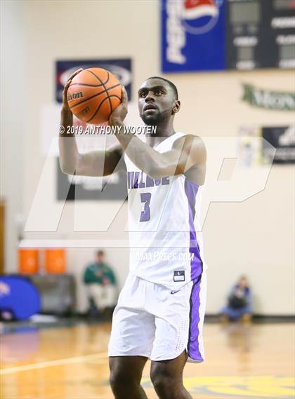 Thumbnail 3 in Village Christian Academy vs. Moravian Prep (Hoops and Dreams Showcase) photogallery.