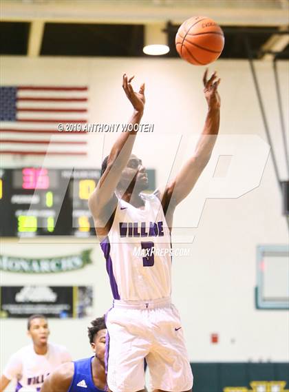 Thumbnail 1 in Village Christian Academy vs. Moravian Prep (Hoops and Dreams Showcase) photogallery.