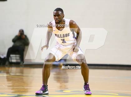 Thumbnail 3 in Village Christian Academy vs. Moravian Prep (Hoops and Dreams Showcase) photogallery.