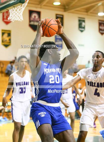 Thumbnail 2 in Village Christian Academy vs. Moravian Prep (Hoops and Dreams Showcase) photogallery.