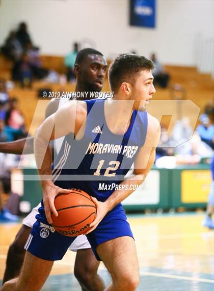 Thumbnail 3 in Village Christian Academy vs. Moravian Prep (Hoops and Dreams Showcase) photogallery.