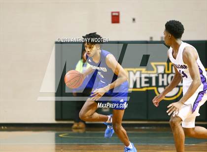 Thumbnail 1 in Village Christian Academy vs. Moravian Prep (Hoops and Dreams Showcase) photogallery.