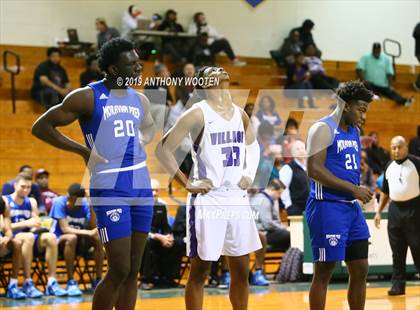 Thumbnail 2 in Village Christian Academy vs. Moravian Prep (Hoops and Dreams Showcase) photogallery.