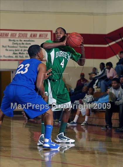 Thumbnail 3 in Lutheran vs. Dorsey (Rose City Round Ball Classic) photogallery.
