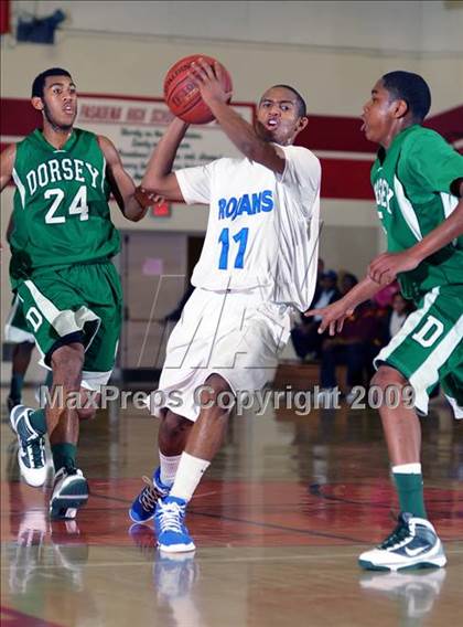 Thumbnail 1 in Lutheran vs. Dorsey (Rose City Round Ball Classic) photogallery.