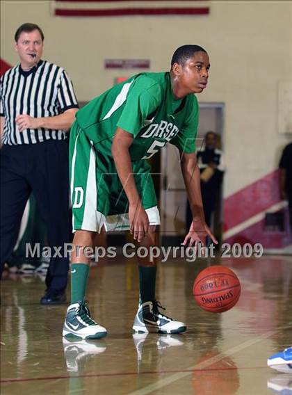 Thumbnail 2 in Lutheran vs. Dorsey (Rose City Round Ball Classic) photogallery.