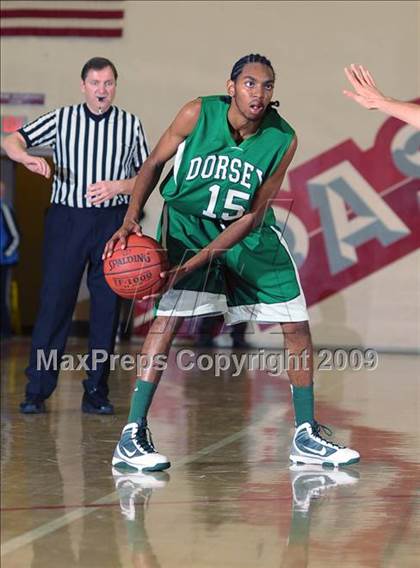 Thumbnail 3 in Lutheran vs. Dorsey (Rose City Round Ball Classic) photogallery.