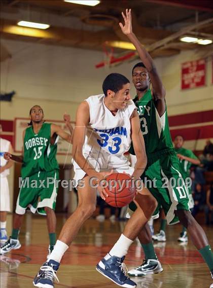 Thumbnail 2 in Lutheran vs. Dorsey (Rose City Round Ball Classic) photogallery.