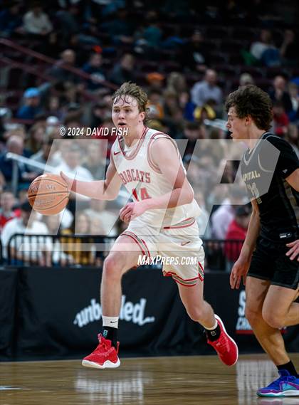 Thumbnail 3 in Madison vs. Capital (IHSAA 5A Quarterfinal) photogallery.