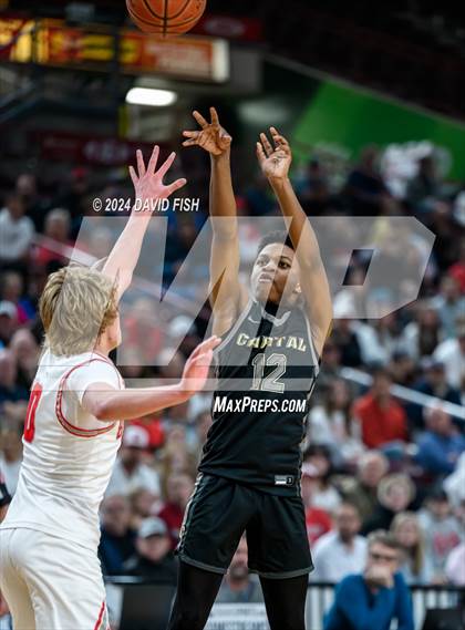 Thumbnail 1 in Madison vs. Capital (IHSAA 5A Quarterfinal) photogallery.