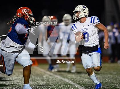 Thumbnail 2 in Seattle Prep vs Lakes (WIAA 3A First Round) photogallery.