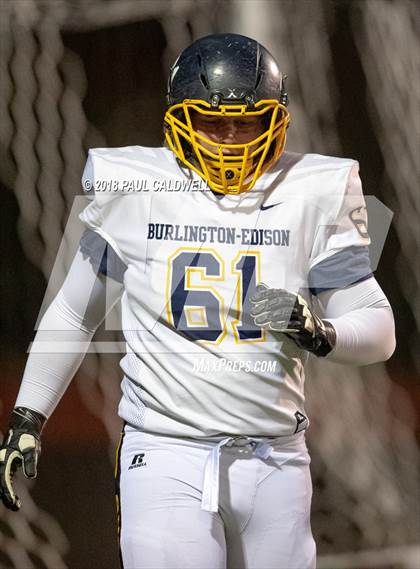 Thumbnail 1 in Burlington-Edison vs. Black Hills (WIAA 2A 1st Round Playoff) photogallery.