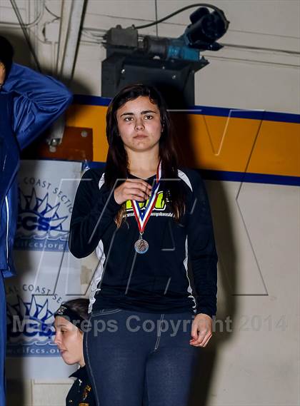 Thumbnail 1 in CCS Girls Wrestling Championships (Finals and Awards)  photogallery.