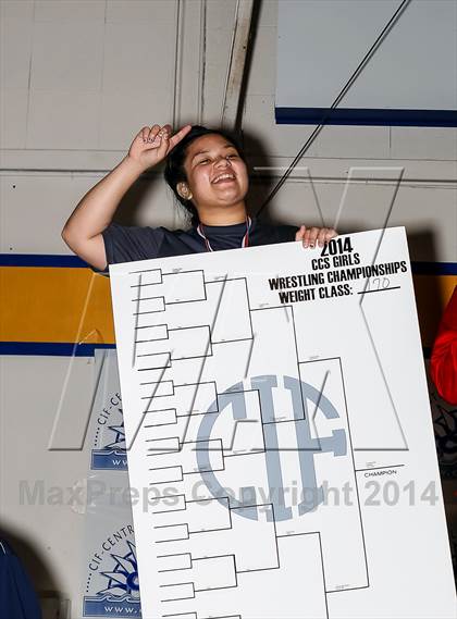 Thumbnail 1 in CCS Girls Wrestling Championships (Finals and Awards)  photogallery.