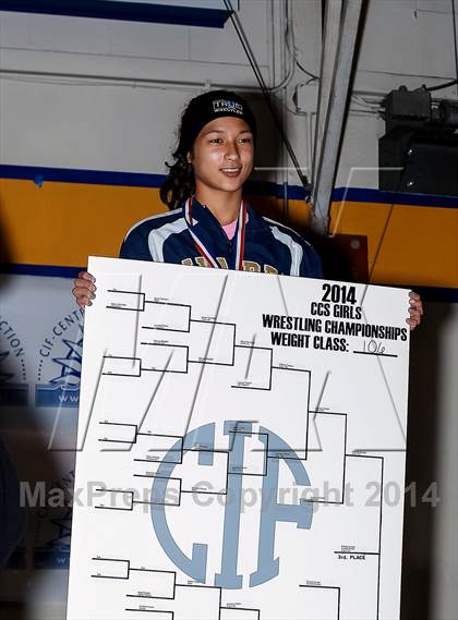 Thumbnail 1 in CCS Girls Wrestling Championships (Finals and Awards)  photogallery.