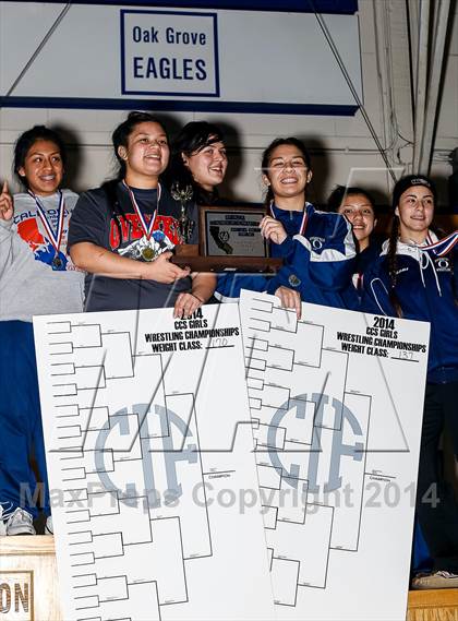 Thumbnail 2 in CCS Girls Wrestling Championships (Finals and Awards)  photogallery.