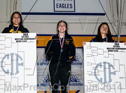 Thumbnail 1 in CCS Girls Wrestling Championships (Finals and Awards)  photogallery.