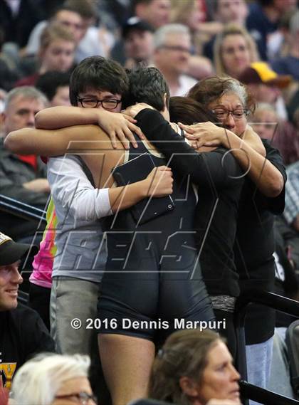 Thumbnail 1 in CHSAA State Wrestling Championships (3A Finals) photogallery.