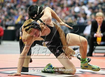 Thumbnail 2 in CHSAA State Wrestling Championships (3A Finals) photogallery.