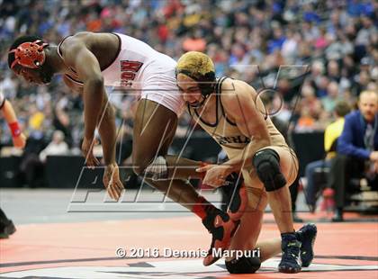Thumbnail 2 in CHSAA State Wrestling Championships (3A Finals) photogallery.