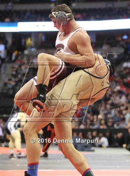 Thumbnail 2 in CHSAA State Wrestling Championships (3A Finals) photogallery.