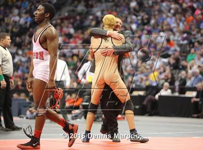 Thumbnail 3 in CHSAA State Wrestling Championships (3A Finals) photogallery.